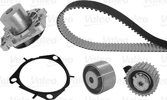 Valeo 614683 - Водна помпа+ к-кт ангренажен ремък vvparts.bg