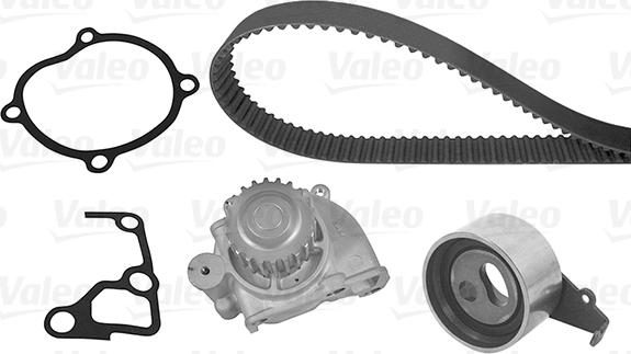 Valeo 614687 - Водна помпа+ к-кт ангренажен ремък vvparts.bg