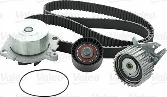 Valeo 614631 - Водна помпа+ к-кт ангренажен ремък vvparts.bg