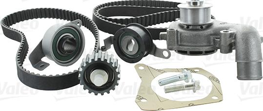 Valeo 614629 - Водна помпа+ к-кт ангренажен ремък vvparts.bg