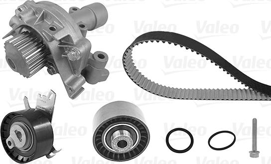 Valeo 614626 - Водна помпа+ к-кт ангренажен ремък vvparts.bg