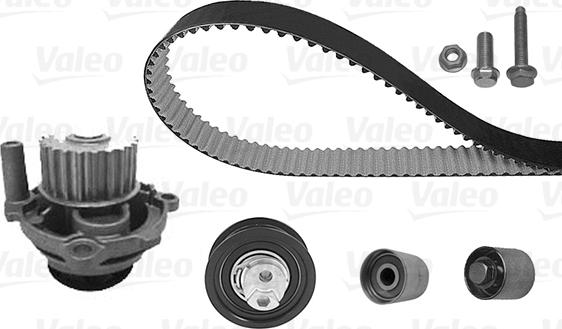 Valeo 614620 - Водна помпа+ к-кт ангренажен ремък vvparts.bg