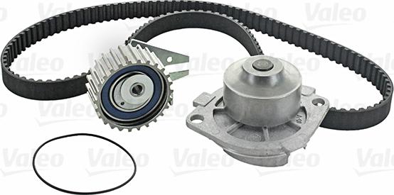 Valeo 614670 - Водна помпа+ к-кт ангренажен ремък vvparts.bg