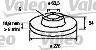 Valeo 197013 - Спирачен диск vvparts.bg