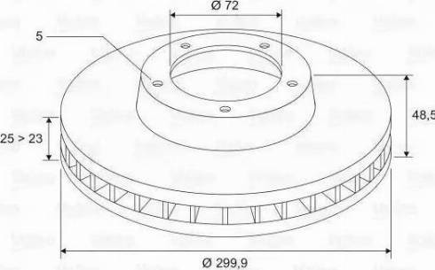 RIDER RD.3325.DF4385 - Спирачен диск vvparts.bg