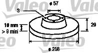 Valeo 186131 - Спирачен диск vvparts.bg