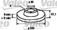 Valeo 186840 - Спирачен диск vvparts.bg