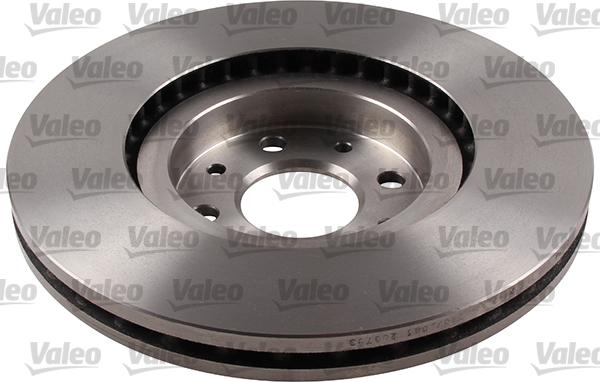 Valeo 186745 - Спирачен диск vvparts.bg