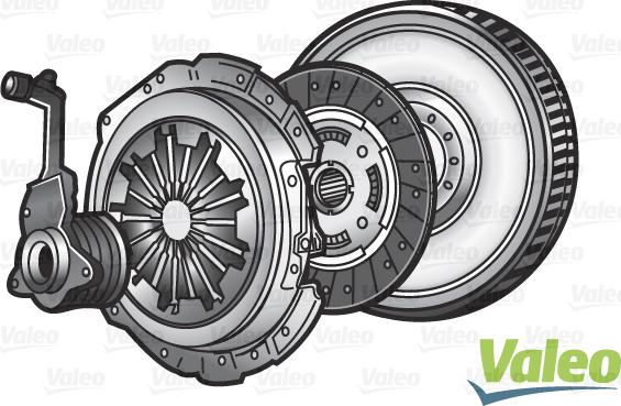 Valeo 845131 - Комплект съединител vvparts.bg