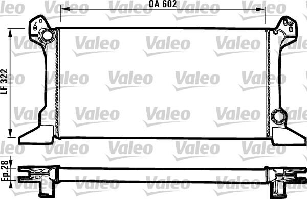 Valeo 819176 - Радиатор, охлаждане на двигателя vvparts.bg