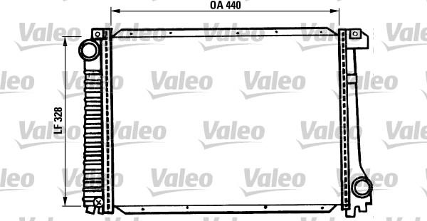 Valeo 819397 - Радиатор, охлаждане на двигателя vvparts.bg