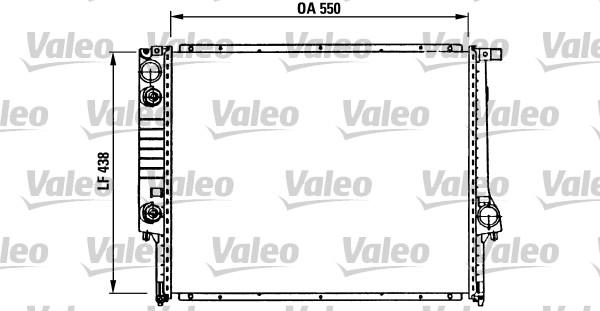 Valeo 819269 - Радиатор, охлаждане на двигателя vvparts.bg