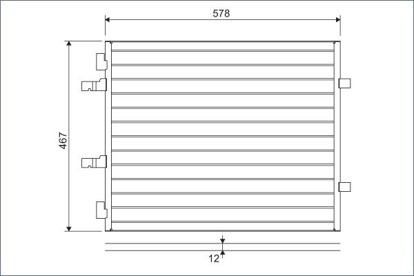 Valeo 814172 - Кондензатор, климатизация vvparts.bg