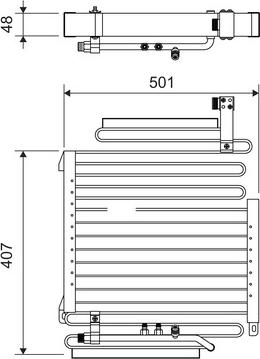 Valeo 814296 - Кондензатор, климатизация vvparts.bg