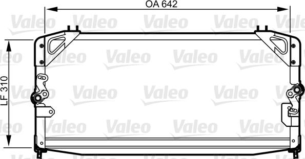 Valeo 814279 - Кондензатор, климатизация vvparts.bg