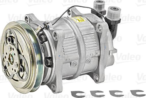 Valeo 815002 - Компресор, климатизация vvparts.bg