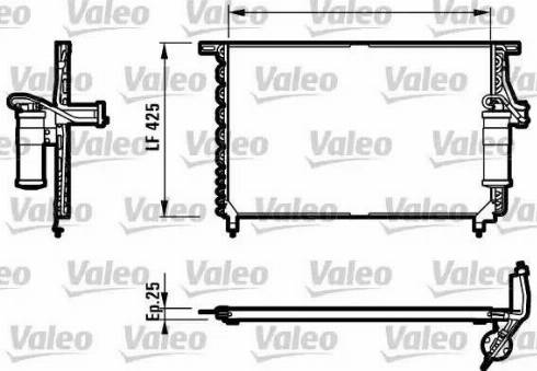 Valeo 816946 - Кондензатор, климатизация vvparts.bg