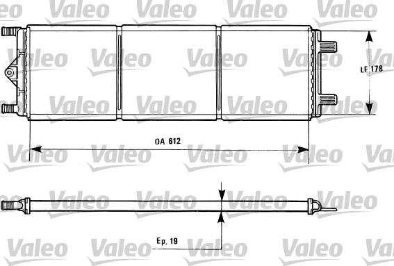 Valeo 816868 - Радиатор, охлаждане на двигателя vvparts.bg