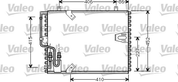 Valeo 816874 - Кондензатор, климатизация vvparts.bg
