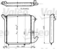 Valeo 810997 - Радиатор, охлаждане на двигателя vvparts.bg