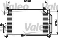 Valeo 818058 - Кондензатор, климатизация vvparts.bg