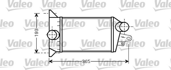 Valeo 818718 - Интеркулер (охладител за въздуха на турбината) vvparts.bg