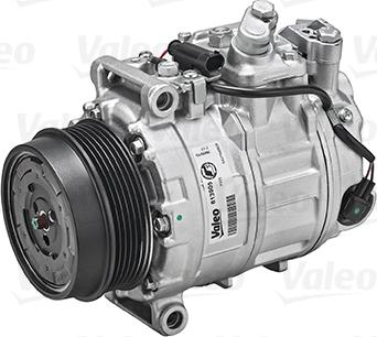 Valeo 813905 - Компресор, климатизация vvparts.bg