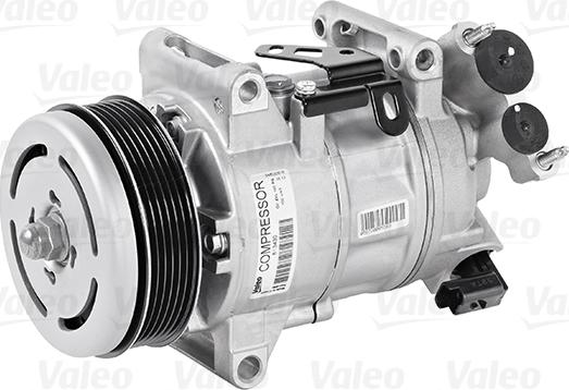 Valeo 813430 - Компресор, климатизация vvparts.bg