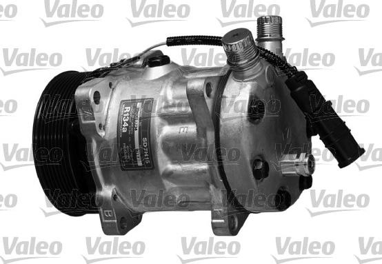 Valeo 813014 - Компресор, климатизация vvparts.bg