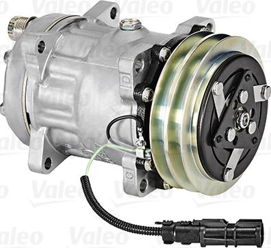 Valeo 813037 - Компресор, климатизация vvparts.bg