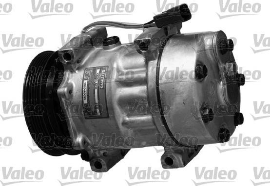 Valeo 813025 - Компресор, климатизация vvparts.bg