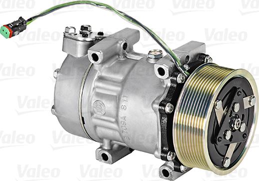 Valeo 813028 - Компресор, климатизация vvparts.bg