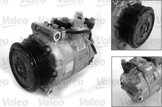 Valeo 813195 - Компресор, климатизация vvparts.bg