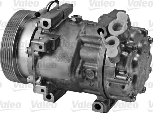 Valeo 813198 - Компресор, климатизация vvparts.bg