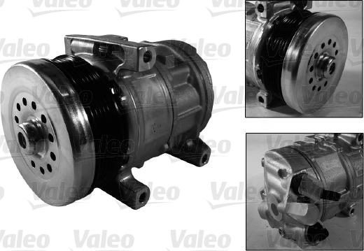 Valeo 813197 - Компресор, климатизация vvparts.bg