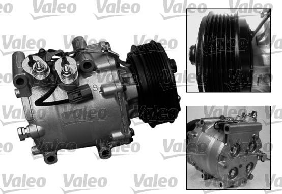 Valeo 813168 - Компресор, климатизация vvparts.bg