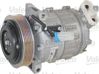 Valeo 813124 - Компресор, климатизация vvparts.bg