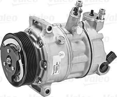 Valeo 813174 - Компресор, климатизация vvparts.bg