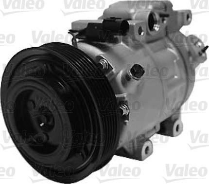 Valeo 813356 - Компресор, климатизация vvparts.bg