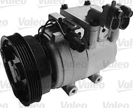 Valeo 813358 - Компресор, климатизация vvparts.bg