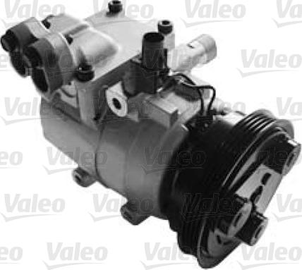 Valeo 813357 - Компресор, климатизация vvparts.bg