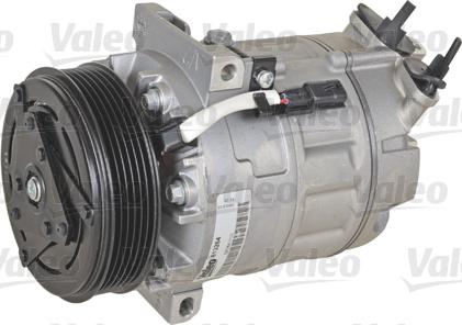 Valeo 813264 - Компресор, климатизация vvparts.bg