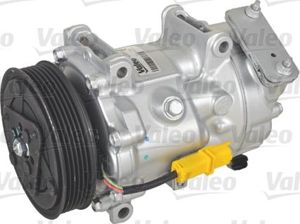 Valeo 813717 - Компресор, климатизация vvparts.bg