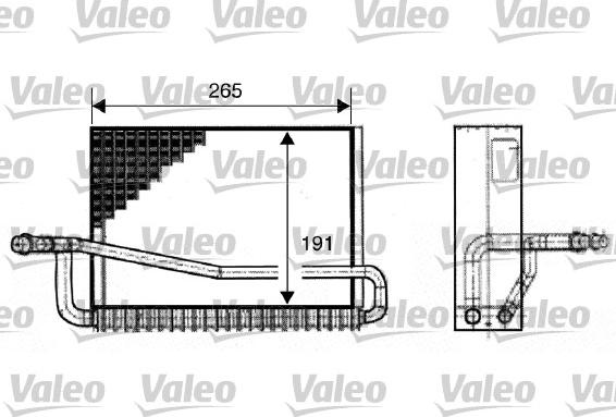 Valeo 817520 - Изпарител, климатична система vvparts.bg