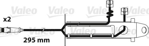 Valeo 882338 - Предупредителен контактен сензор, износване на накладките vvparts.bg