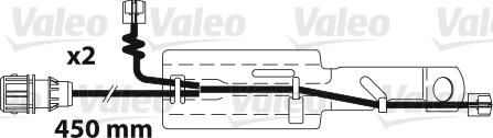 Valeo 882324 - Предупредителен контактен сензор, износване на накладките vvparts.bg