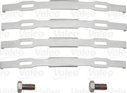 Valeo 882246 - Комплект спирачно феродо, дискови спирачки vvparts.bg