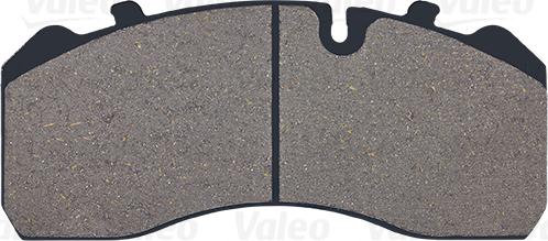 Valeo 882205 - Комплект спирачно феродо, дискови спирачки vvparts.bg