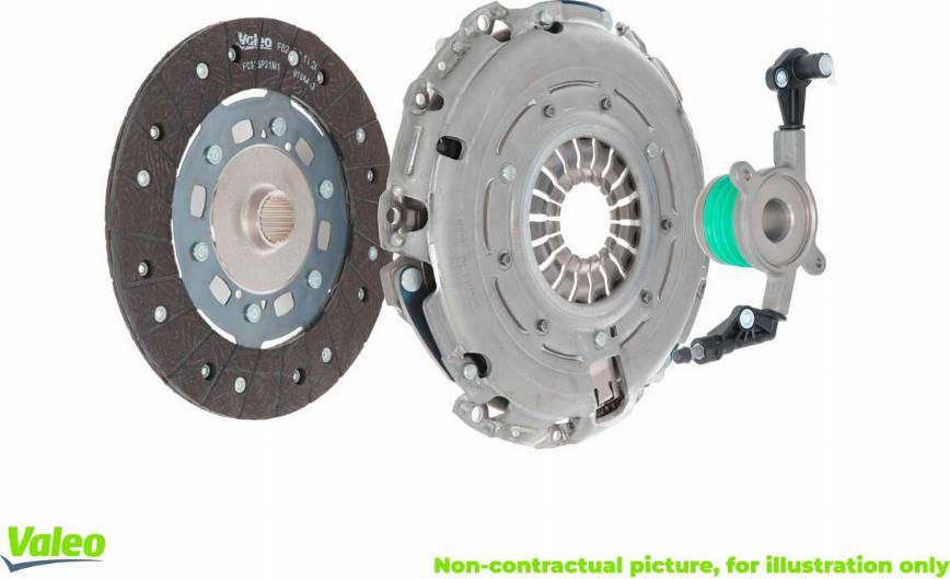 Valeo 834070 - Комплект съединител vvparts.bg