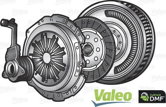 Valeo 836614 - Комплект съединител vvparts.bg